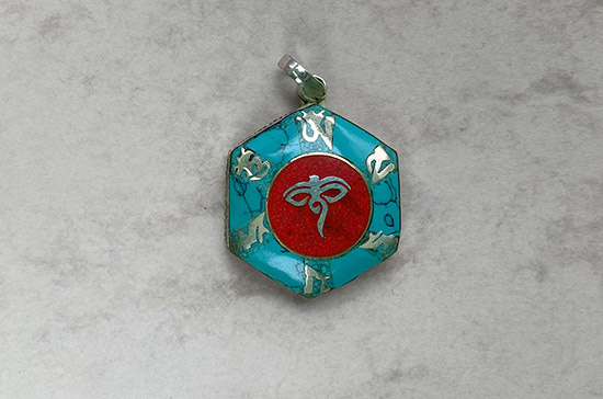 Tibetaalse hanger - Boeddha's derde oog